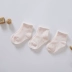 Vớ trẻ sơ sinh nam nữ vớ trẻ em cotton mùa xuân và mùa thu đông 0-1-3-12 tuổi trẻ em vớ 3 đôi - Vớ Vớ