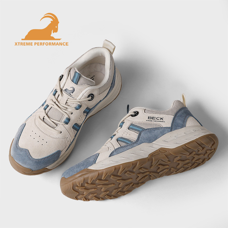 Gongyang Women's Shoes 2026 Autumn and Winter Outdoor Hiking Shoes Genuine Leather Women's Sports Shoes Comfortable Lightweight Breathable Running Shoes Gongyang Women's Shoes 2026 Autumn and Winter Outdoor Hiking Shoes Genuine Leather Women's Sports Shoes Comfortable Lightweight Breathable Running Shoes