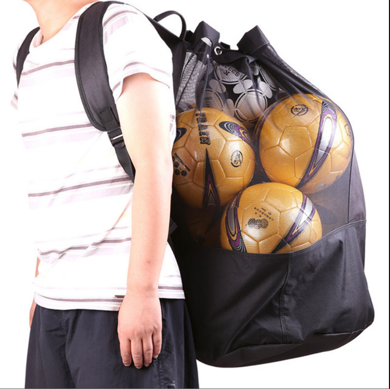 Basketball bag shoulder-to-shoulder bag training sports ball bag pack bag bag football shoulder net hook basketball bag