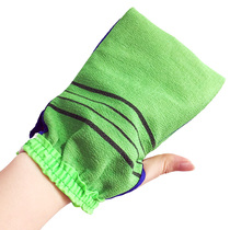 South Korea imported double-sided bath towel bath bath gloves strong thickened mud to remove gray bath towel fine lines do not hurt the skin