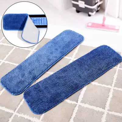 South Korea imported mop head replacement cloth 2 flat mop can be sticky non-trace water absorption non-hair wipe cloth