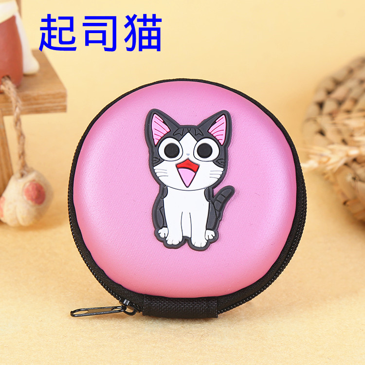 Mini phim hoạt hình tai nghe túi sạc lưu trữ kỹ thuật số gói hoàn thiện sáng tạo thay đổi dòng dữ liệu gói tai nghe - Lưu trữ cho sản phẩm kỹ thuật số hộp đựng tai nghe chụp tai