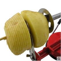 Hand Shake Potato tapper Home Stainless Steel Potato Chips Machine Spiral Sliced Knife Strings Hand Shake Cut Potato Winder