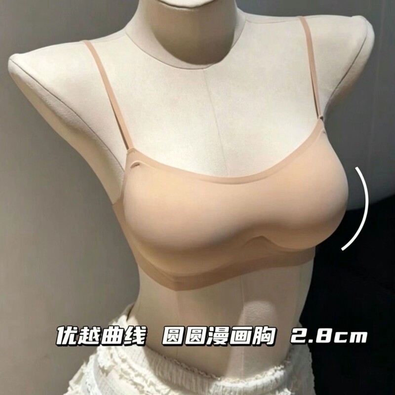 Upgraded Version with Thickened Outward Expansion Cups! Ultra-Low-Cut Invisible Bra for Women with Small Busts, Push-Up Comic-Style Bra with Thin Straps Upgraded Version with Thickened Outward Expansion Cups! Ultra-Low-Cut Invisible Bra for Women with Small Busts, Push-Up Comic-Style Bra with Thin Straps