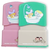 Детская именная наклейка для детского сада, форма, водонепроницаемая печать, детские наклейки, пластырь, с вышивкой, делается под заказ