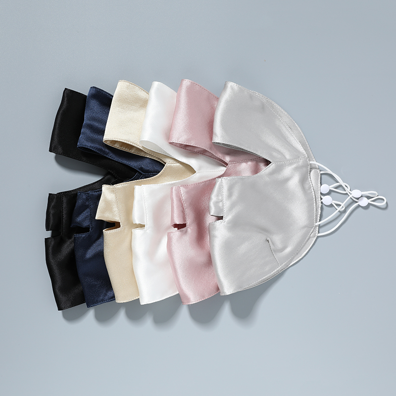 Cnsilk 100% Mulberry Silk Silk Mask Sunscreen, Oil Smoke, UV, UV, Outdoor Dust