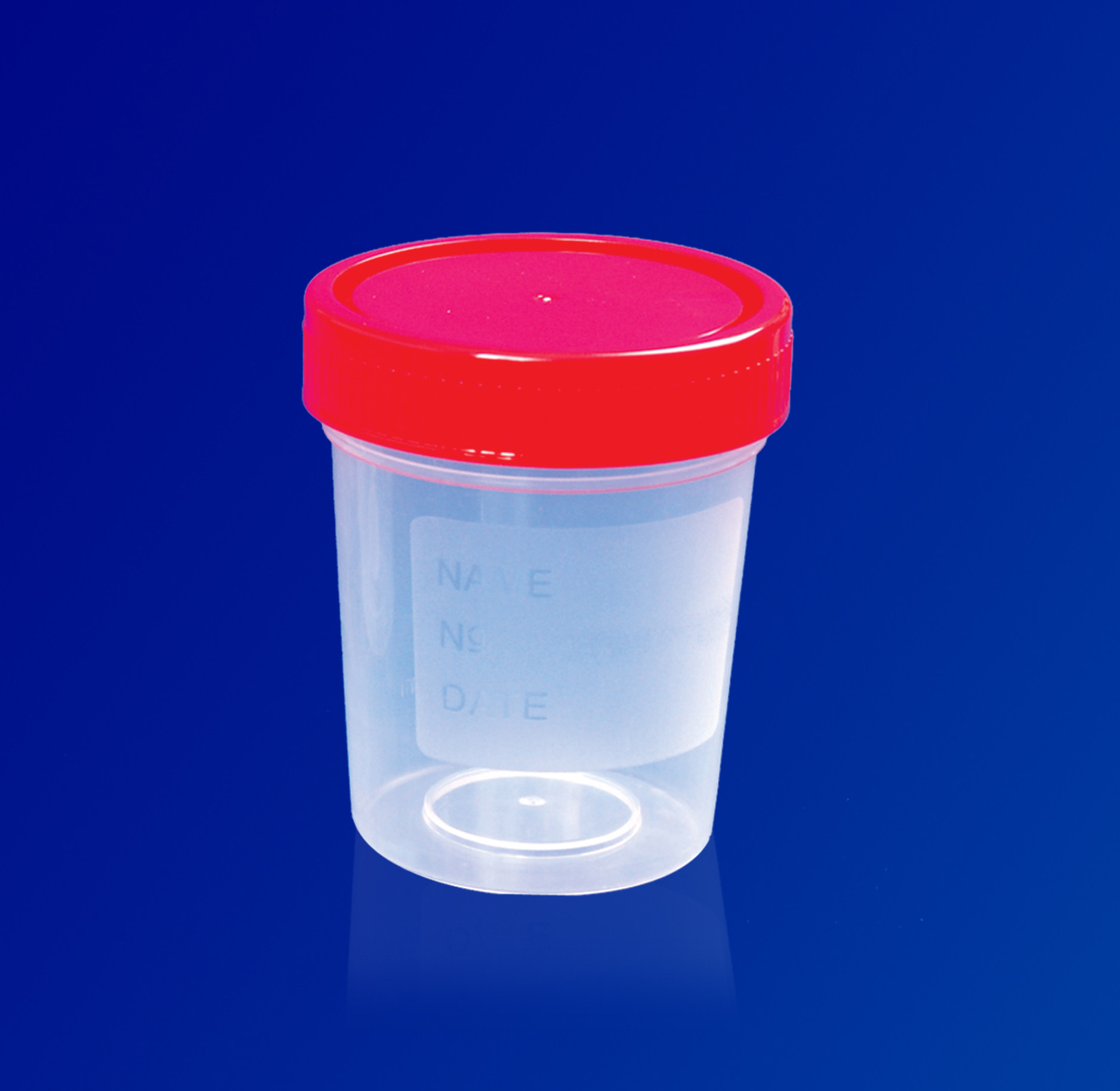 40ml 60ml 100ml 120ml screw pathological specimen bottle sample cup reagent bottle with lid scale
