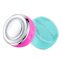 Facial cleanser Essence import Household skin rejuvenation export Color light vibration constant temperature facial cleanser Pore cleaner Face brush