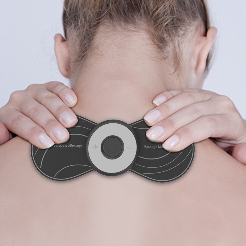 Mini ems micro-current pulse massage patch waist, abdomen and cervical spine massager multi-function whole body physiotherapy device