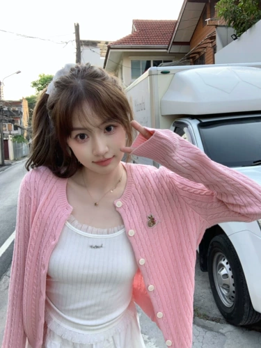 CUTEioi Должен купить девушку-секс-в горошек кружево с пит-жилетом внутри