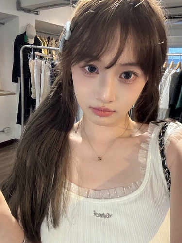 CUTEioi Должен купить девушку-секс-в горошек кружево с пит-жилетом внутри