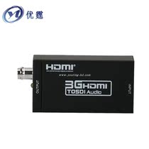 Youting HDMI to SDI converter HD BNC Digital 3G signal radio audio and video transfer wide voltage 12V
