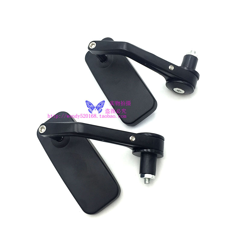 Xe máy sửa đổi xe Harley tay lái gương chiếu hậu đường phố chạy xe đạp điện tất cả nhôm kính màu xanh gương 22MM - Xe máy lại gương gương xe máy chính hãng