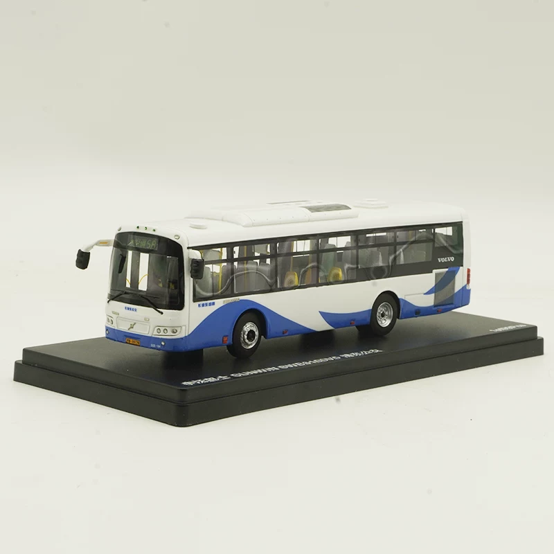 Автобус, модель автомобиля, масштаб 1:76, volvo, 6100v, Шанхай