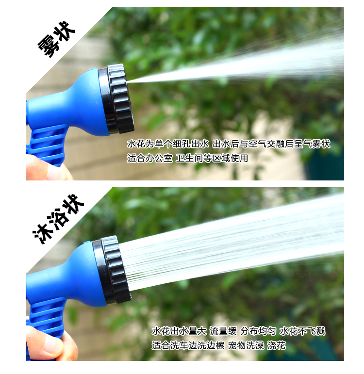 Cung cấp xe hơi đa chức năng áp lực cao súng phun nước đầu xả nước rửa xe nhân tạo nhà tưới nước dụng cụ làm vườn - Sản phẩm làm sạch xe chổi vệ sinh xe ô tô