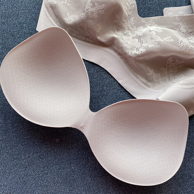 Huajia Removable Breast Pad Seamless Wire-free Bra Fixed Shoulder Strap underwear