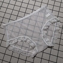 Underwear Women Apologetes Full Transparency Fire Horseradish Summer Big Code Mid Waist Sexy Seductive Ice Silk Erotico Thin Yarn