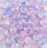 Beads Beads Candy Gold Blue-8 мм (200 штук) дают 4 метра