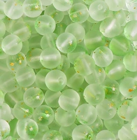 Beads Beads Gold Green-8 мм (200 штук) дают 4 метра