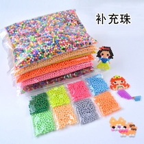Childrens magic magic beads Refill water sticky beads Crystal Magic bean water dew beads diy handmade material pack