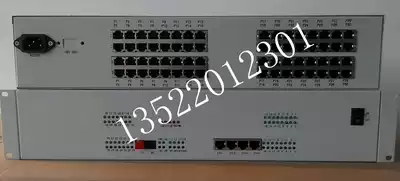 60-way telephone optical end machine 60-way PCM voice-to-fiber can be added to the standard rackmount at the network telecommunications level