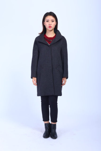 Red Man Counter Authentic Winter Women's Clothing HB550D107 Wool Coat Shopping Mall ແບບດຽວກັນ HB55OD107