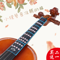 Violin fingerboard finger label pitch position beginner phonetic sticker note sticker teacher teaching violin