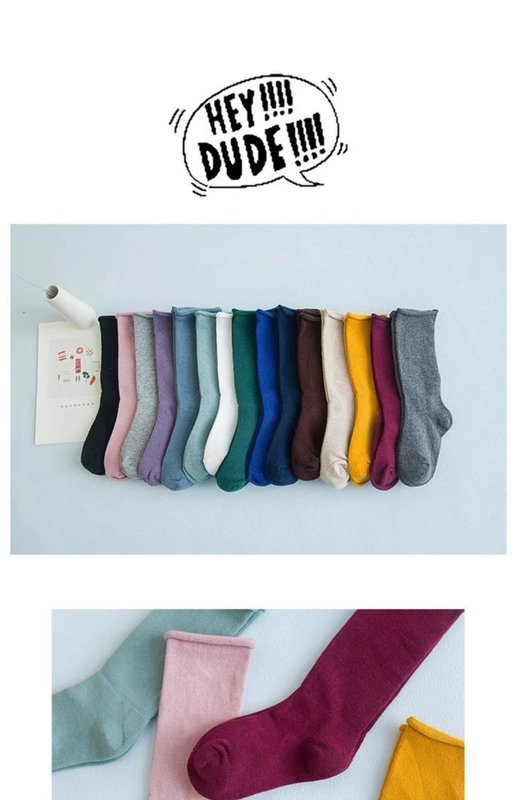 Vớ trẻ em cotton mùa xuân và mùa hè cô gái trong vớ trẻ em vớ cotton vớ vớ trẻ em vớ trẻ em vớ tất trẻ em đa dạng mẫu mã
