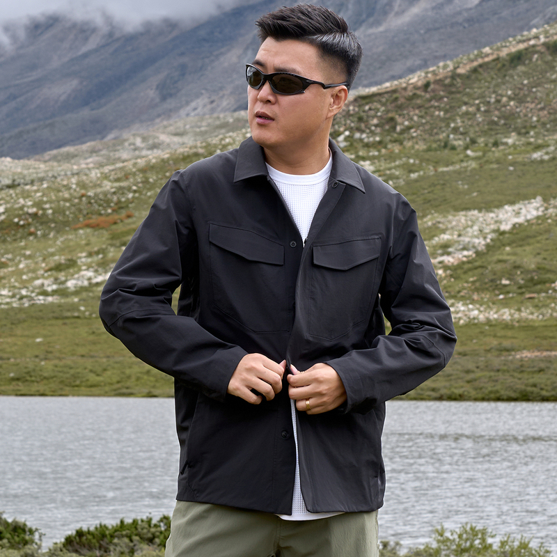【260106161】Wilderness Hunting Style Men's Business Commuting Outdoor Softshell Waterproof Jacket Hunting Coat 【260106161】Wilderness Hunting Style Men's Business Commuting Outdoor Softshell Waterproof Jacket Hunting Coat