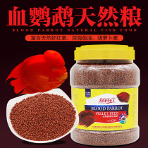 Blood parrot fish feed Color enhancement and redness Gold ingot Fortune fish Fortune fish Lucky fish Dragon fish Large fish fish food
