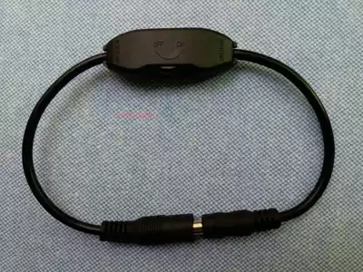 Online mini manual knob switch PWM stepless dimmer 12V24V module light bar dimmer 6A current