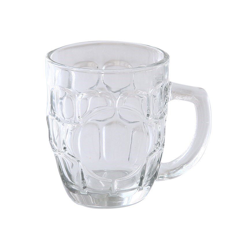 Breakfast milk cup mouthwash glass spherical spherical crystal transparent beer cup coffee cup drink tea commercial