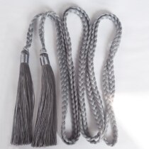 Super long 3 meters Palace silk Chinese style belt tassel cotton rope ancient style Chinese clothing waist rope skirt belt