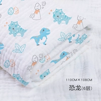 Марлевый хлопковый динозавр, 6 этажей, 110×108см