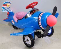 Children Indoor Outdoor Aircraft Tank Indoor Commercial Home Toy Car Good Fun Pedalling and Kinetic Music Timing