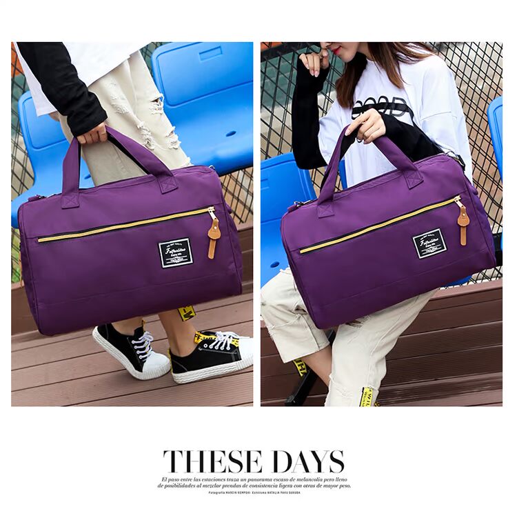 Túi du lịch mới túi duffel túi xách tay dung lượng lớn túi nữ du lịch Hàn Quốc túi thể dục bao bì túi quần áo - Túi du lịch mẫu túi du lịch đẹp