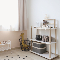 customized nursery toy storage rack floor rack storage rack organizer home DIY combination storage cabinet