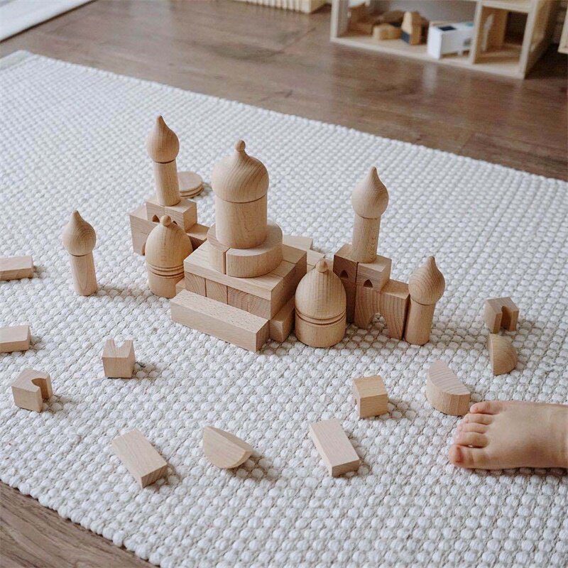 Original single Korea's Roman castle building blocks for baby 1-6-year-old baby collab puzzle toy children early education
