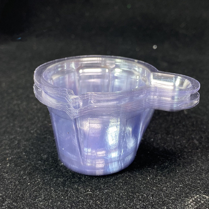 Bicolor crystal gum uv drop glue disposable plastic stirring cup color fine stirring drop glue Dispensing Cup Diy Tool