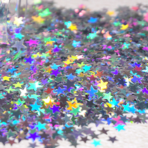 More than colorful colorful high flash film collection diy Crystal low glue table stand mobile phone case filling object