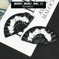 Оранжевый красный вентилятор 2 черный фон