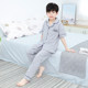 儿童睡衣套装男夏季短袖纯棉男童居家服新款睡衣空调服薄款中大童