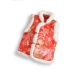 Nam và nữ trẻ em Năm mới Tang vest vest bé đỏ vest show váy bé giả thỏ lông cổ áo vest cha-con áo len ba lỗ cho bé Áo ghi lê