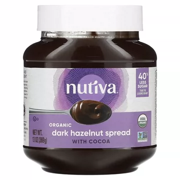 nutiva美国原装进口有机低糖榛子抹酱
