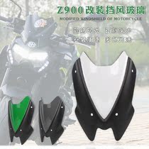Applicable Kawasaki Z900 20-22 years retrofit windshield front wind mirror windshield diversion cover front wind shield