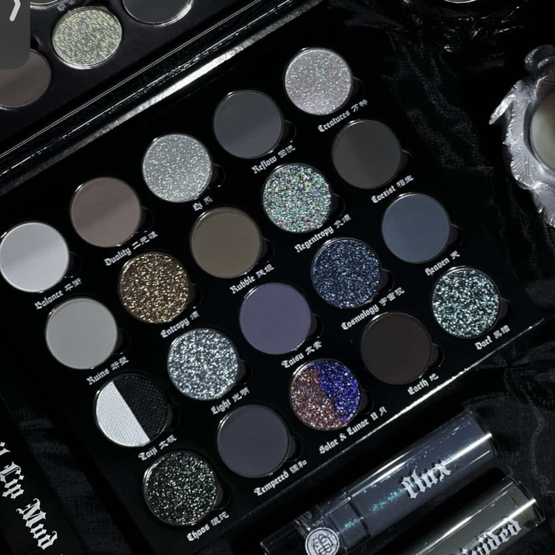 【Bellabeautebar Collection】Bbb Dark Yin-Yang Shining Vamp Poison Garden Dead Rose Eyeshadow