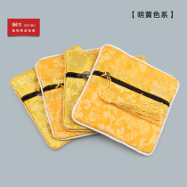 Sifang Zippered Jewelry Jewelry Bag Brocade Bag Cloth Bag Buddha Pearl Brocade Bag Jewelry Bag