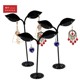 Wrought iron earrings jewelry display stand creative earrings earrings storage hangers jewelry display props small ornaments