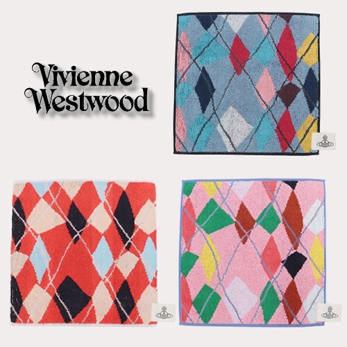 Foreign Trade Pure Cotton Terry Jacquard Empress Vivienne Handkerchief Small Square Towel Sweat Towel