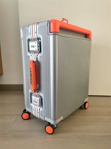 Элегантный чемодан, универсальная багажная тележка подходит для мужчин и женщин, 20 дюймов